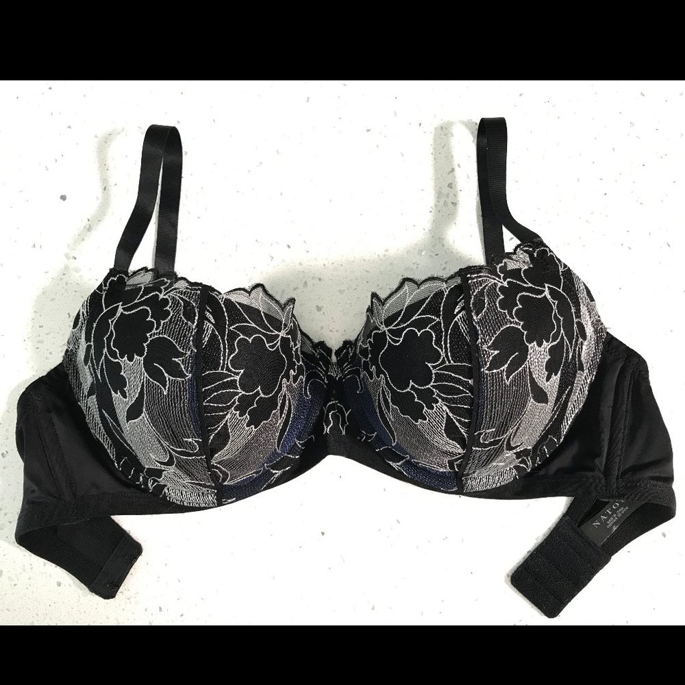 32DD Natori Black/Navy Bra